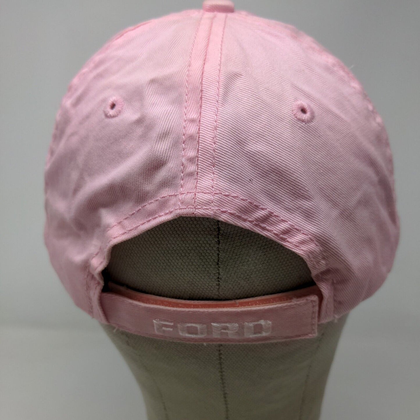 Ford Women's Strapback Hat Pink Size OSFA Embroidered Logo Car