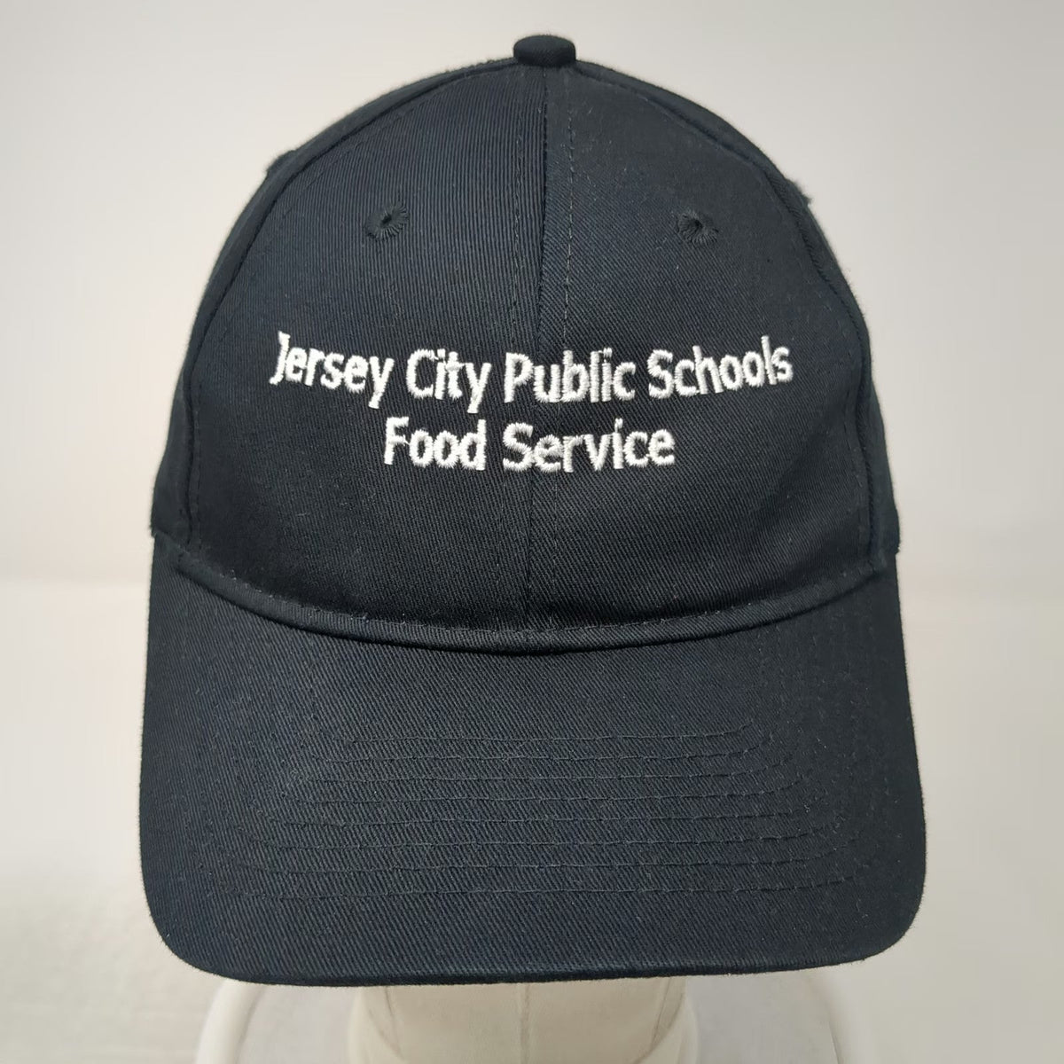 Port & Company Jersey City Schools Food Service Baseball Cap Black One Size Hat