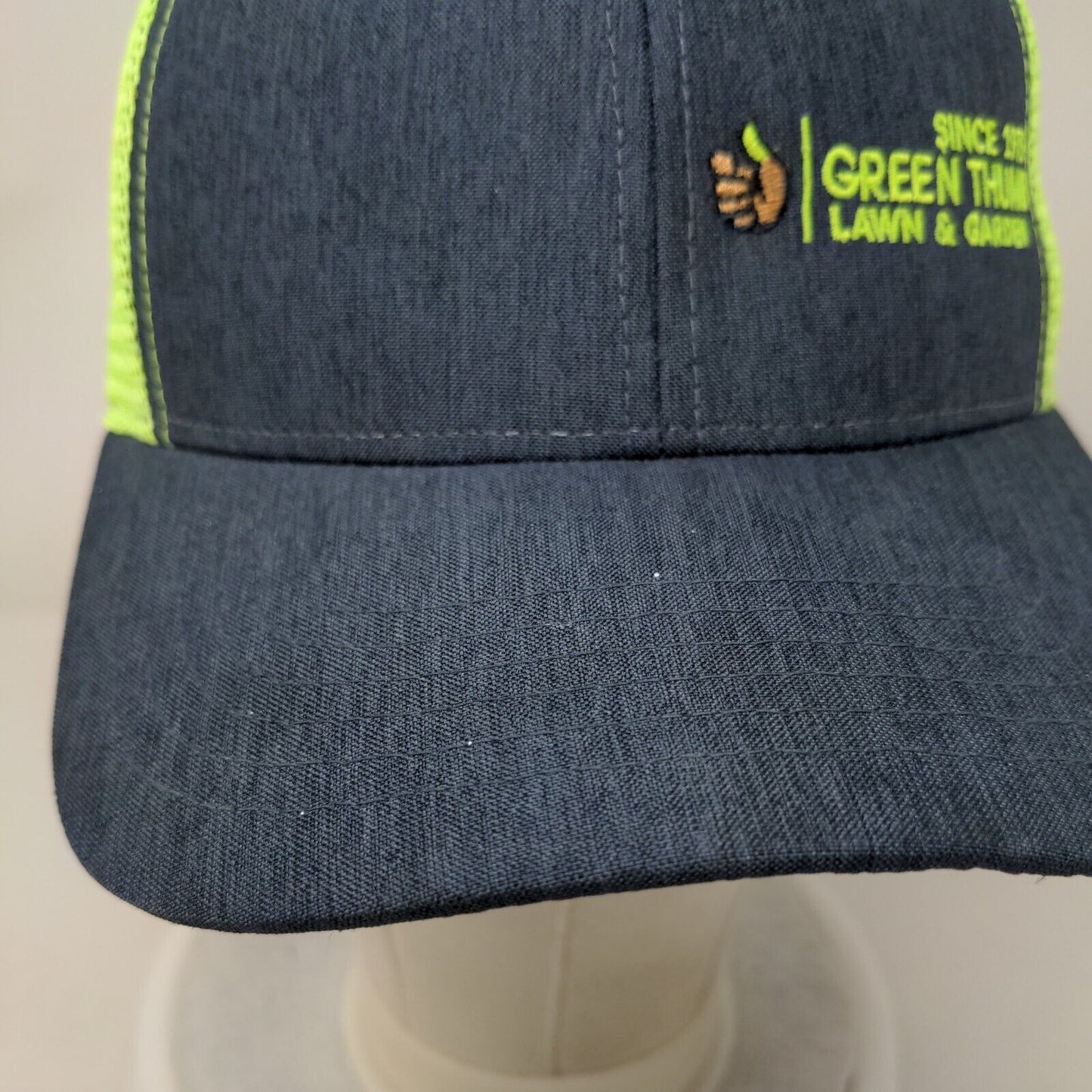 Since 1975 Green Thumb Lawn & Garden Trucker Hat Multicolor One Size Mesh Back