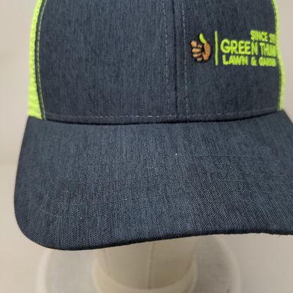 Since 1975 Green Thumb Lawn & Garden Trucker Hat Multicolor One Size Mesh Back