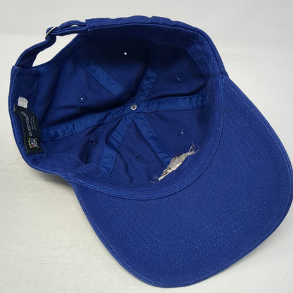 Queensboro Baseball Cap Blue One Size Berger Picard Dog Breed Slideback Hat