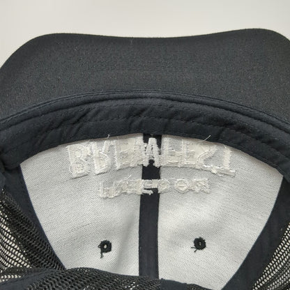 Yupoong Trucker Hat Black White One Size Freedom Brewfest Caldwell Idaho Mesh