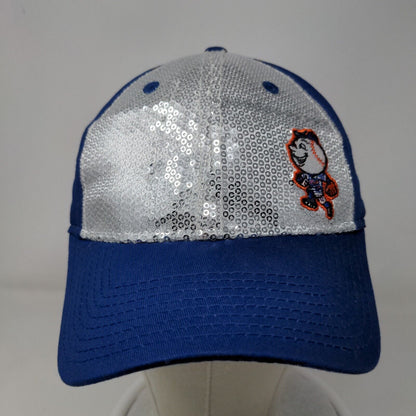 New Era Women's Strapback Hat Blue OSFM Embroidered New York Mets Logo