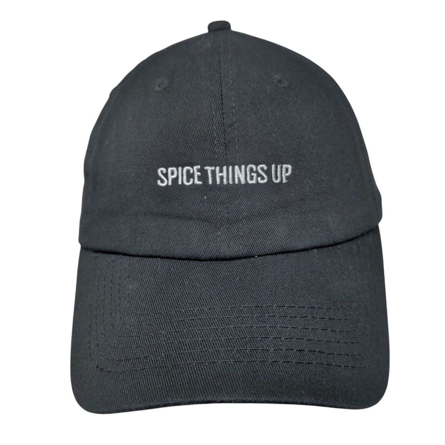 Spice Things Up Bacardi Slideback Hat Black One Size Embroidered 6 Panel