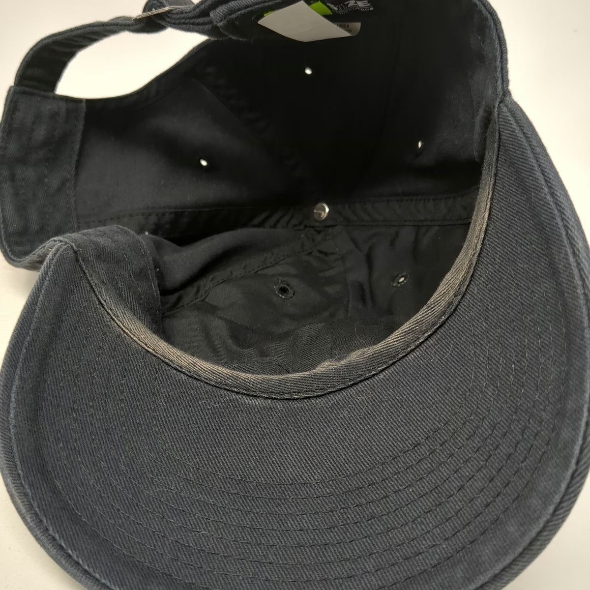 Nike Baseball Cap Black One Size Adjustable Heritage86 Swoosh Logo Strapback Hat