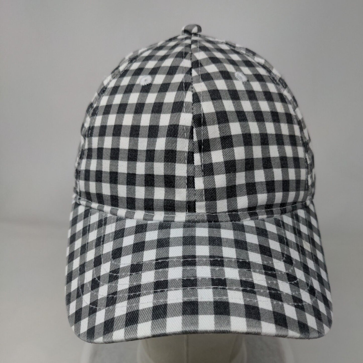 Unbranded Strapback Hat Multicolor OSFM Adjustable Check Gingham