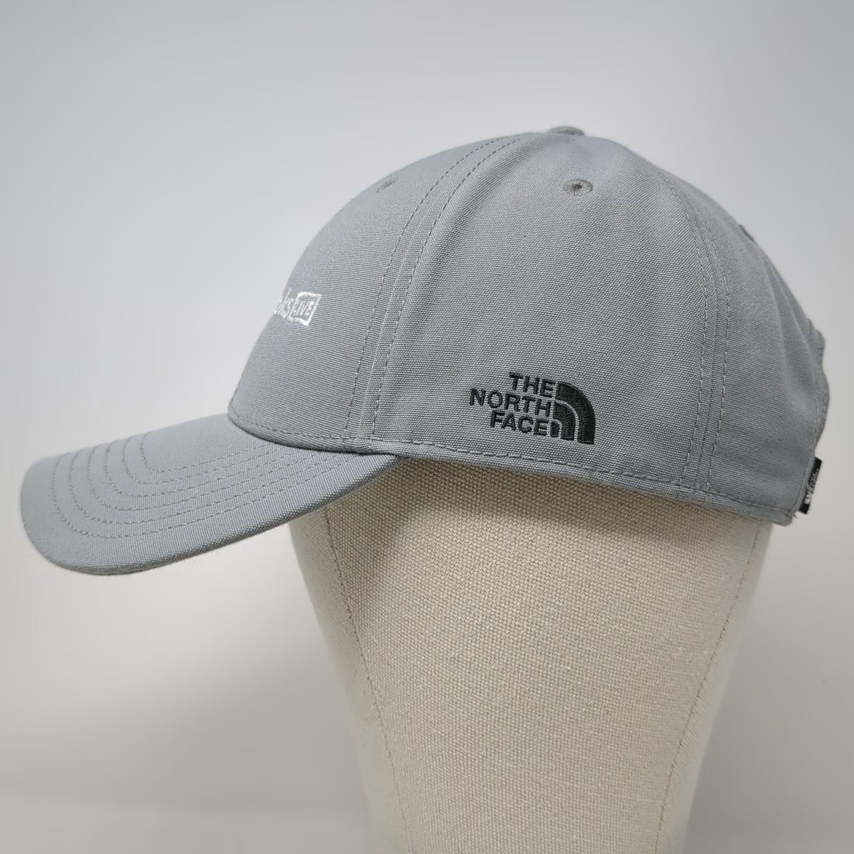 The North Face Baseball Cap Gray One Size Intuit Quickbooks Live Logo Hat Buckle