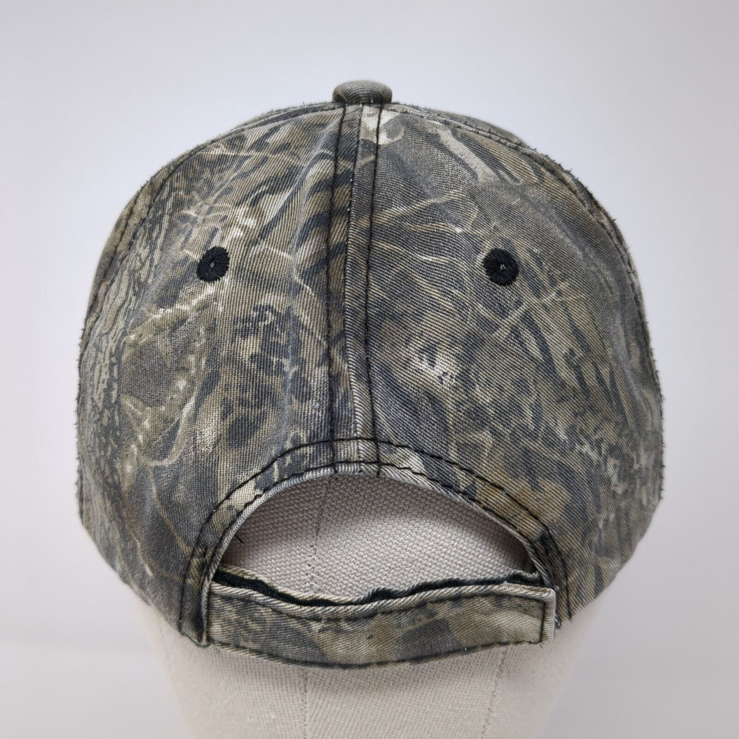 Hendry Corporation Strapback Hat Multi One Size Camo USA Flag Hunting