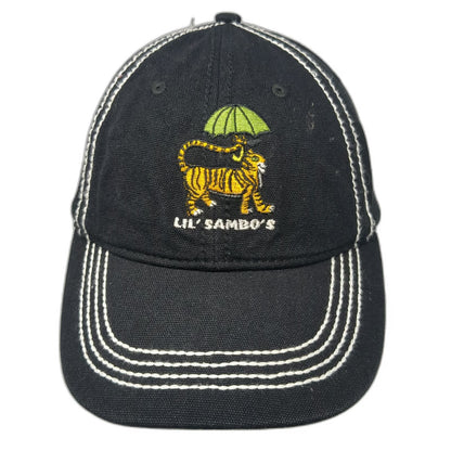 Polar Graphics Baseball Cap Black One Size Lil Sambos Tiger Lincoln City Oregon