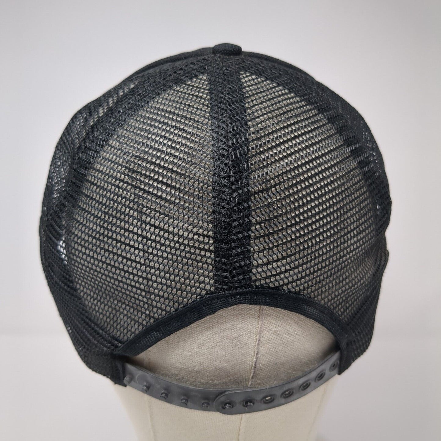 Safety Quality Performance Trucker Hat Black OS Adjustable Mesh Back Stylemaster