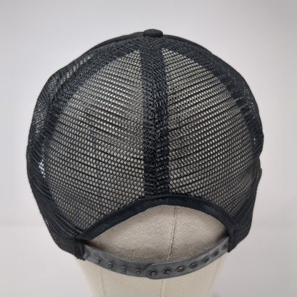 Safety Quality Performance Trucker Hat Black OS Adjustable Mesh Back Stylemaster
