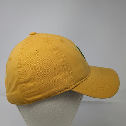 Mighty Fine Baseball Cap Yellow One Size Cactus Desert Embroidered Slideback Hat