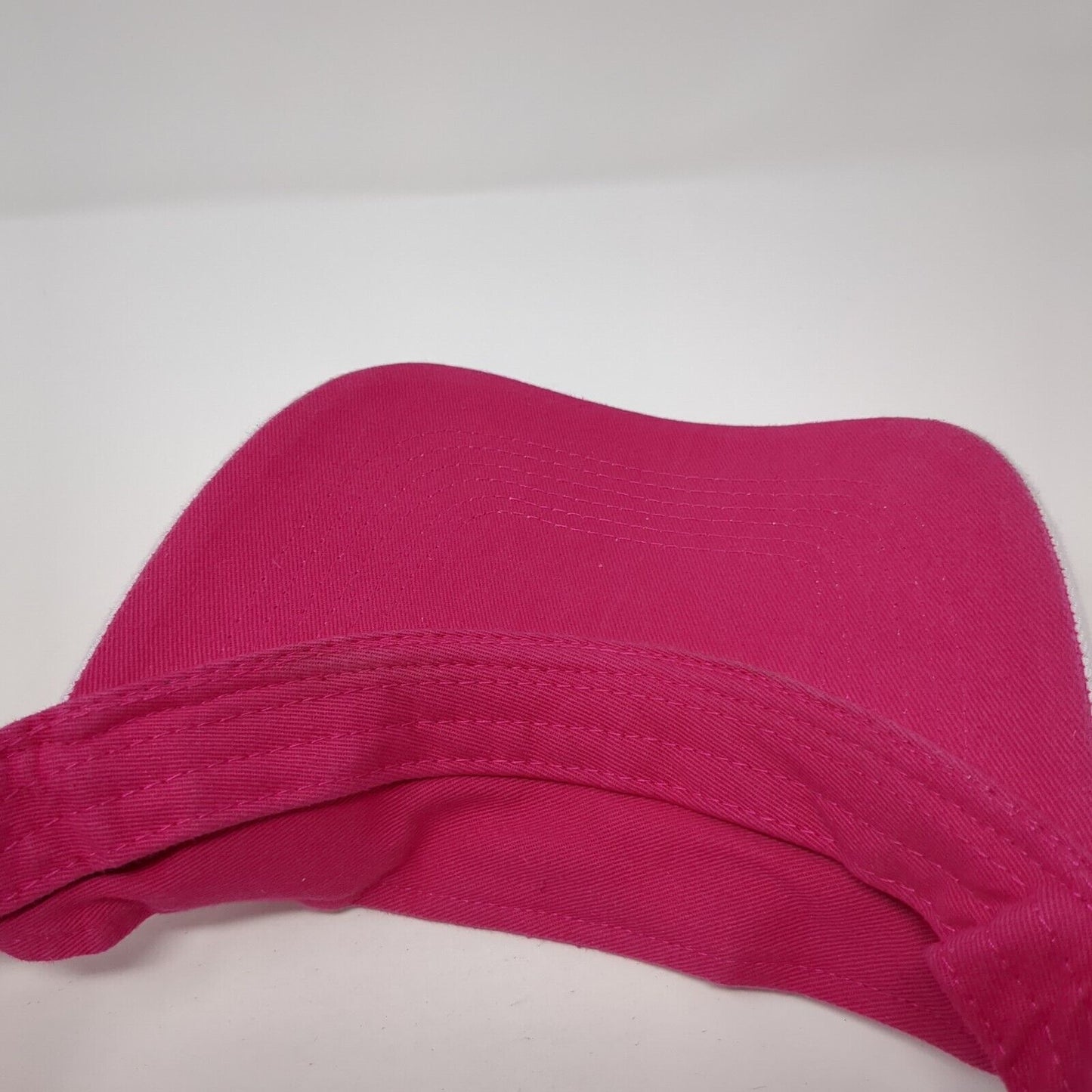Washington DC USA Strapback Sun Visor Hat Pink One Size Adjustable Patriotic