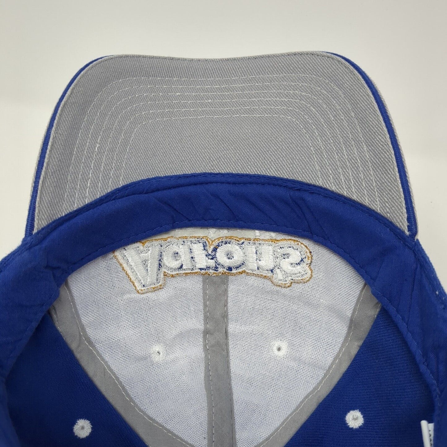 Aaron's Dream Machine Strapback Hat Blue One Size Adjustable Embroidered Cotton