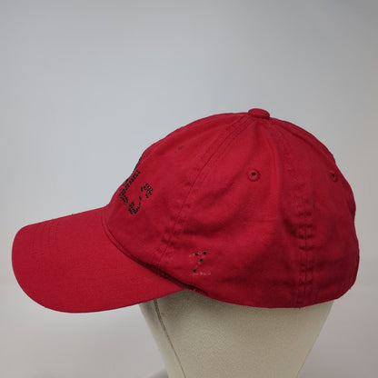 Zephyr New Jersey Devils NHL Red One Size Rhinestone Cotton Slideback Hat Cap