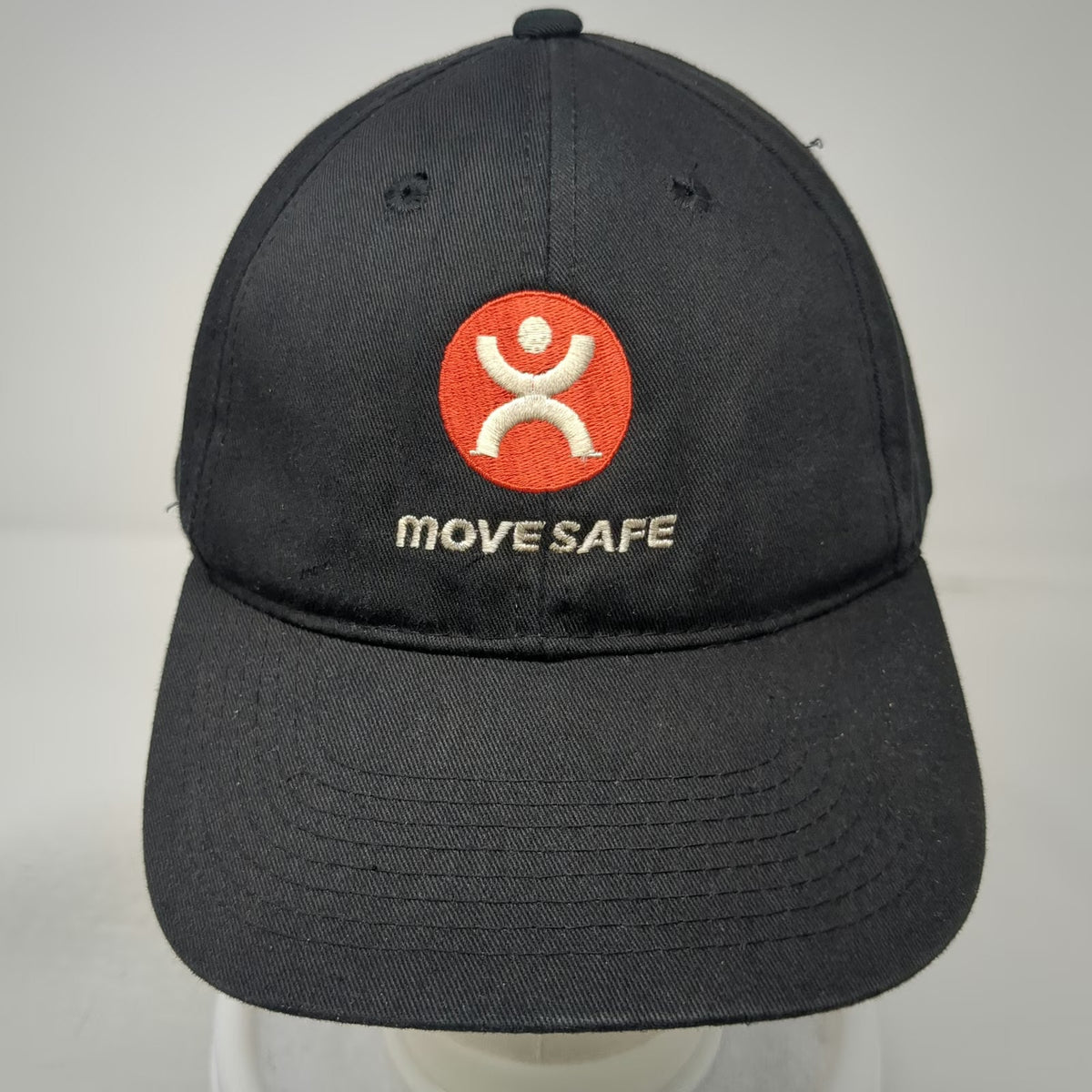 AJM Baseball Cap Black OS Move Safe Industrial Athlete Strapback Hat Adjustable