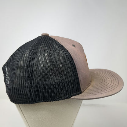 Polaris Trucker Hat Gray One Size Star Logo Patch Mesh Snapback Side Embroidery