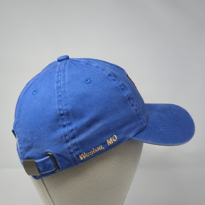 Weston Red Barn Farm Slideback Hat Blue One Size Adjustable Port Authority
