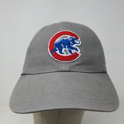 '47 Brand Men's Slideback Hat Gray OSFA Chicago Cubs Patch Logo Cotton