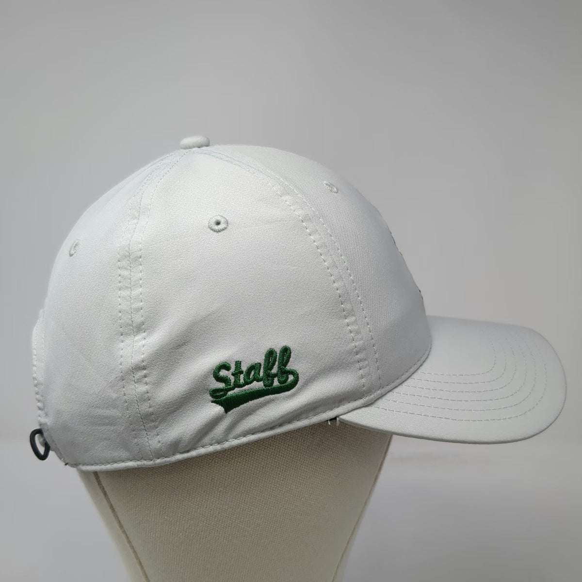 Ahead Baseball Cap Gray One Size Stonington CC Staff Performance Golf Club Hat