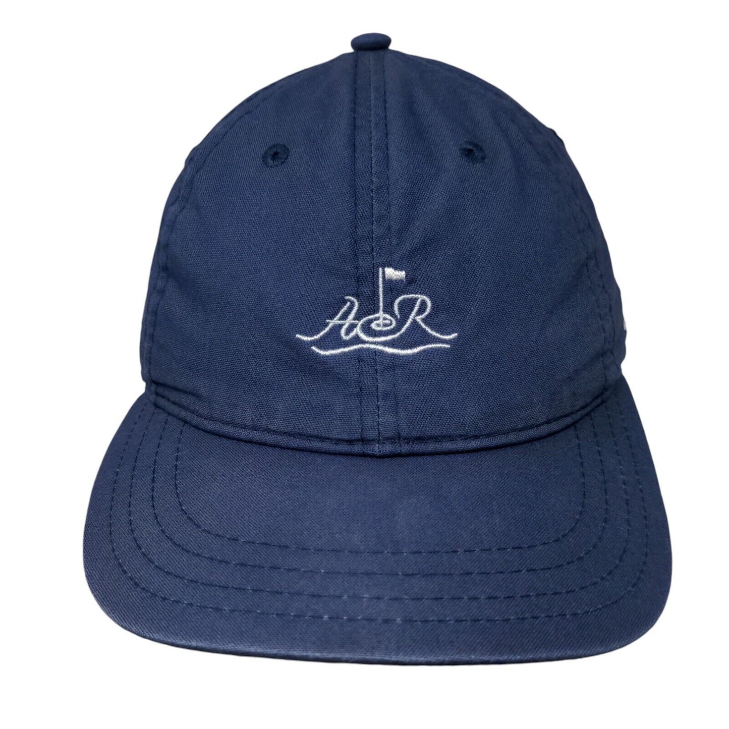 AIR Staff Strapback Hat Blue One Size Adjustable Embroidered 6 Panel Pukka