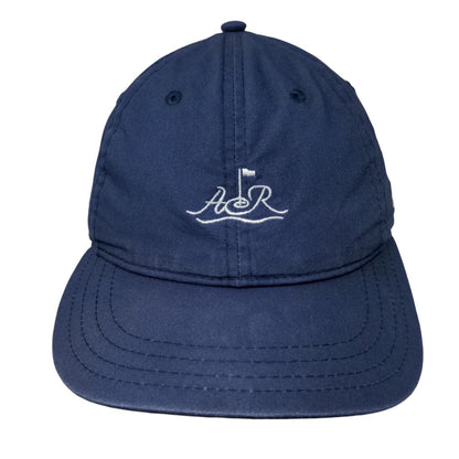 AIR Staff Strapback Hat Blue One Size Adjustable Embroidered 6 Panel Pukka