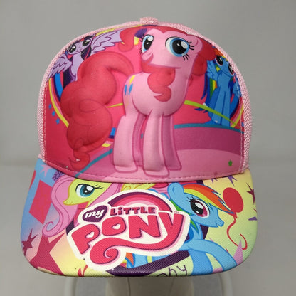 My Little Pony Snapback Trucker Hat Multi One Size Adjustable Mesh Back