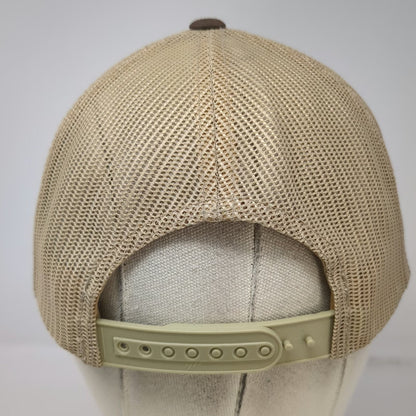 Yupoong Trucker Hat Brown One Size Smokey Bear Only You Mesh Snapback Embroidery