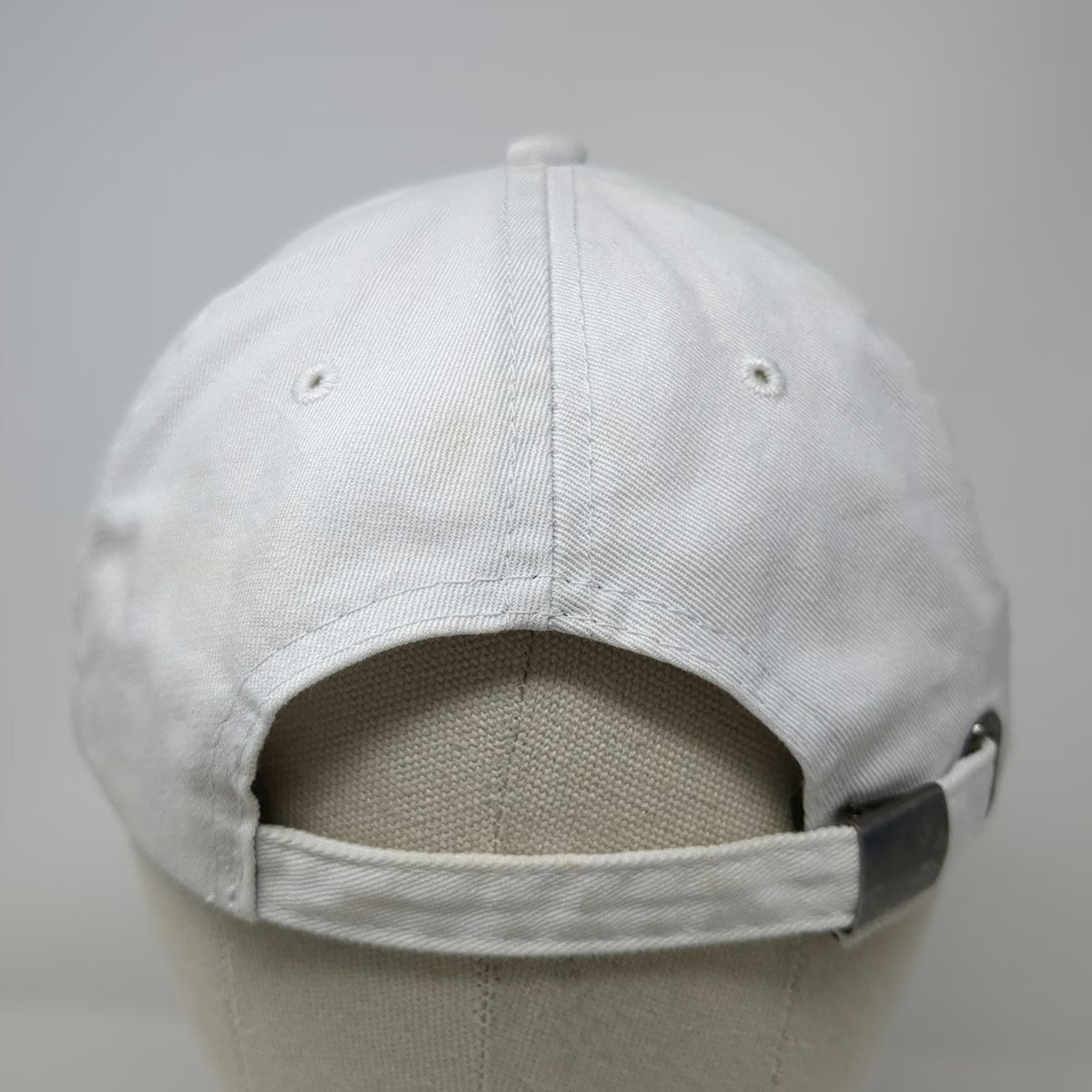 Jim Beam Baseball Cap White One Size Drink Smart Cotton Chino Embroidery Hat