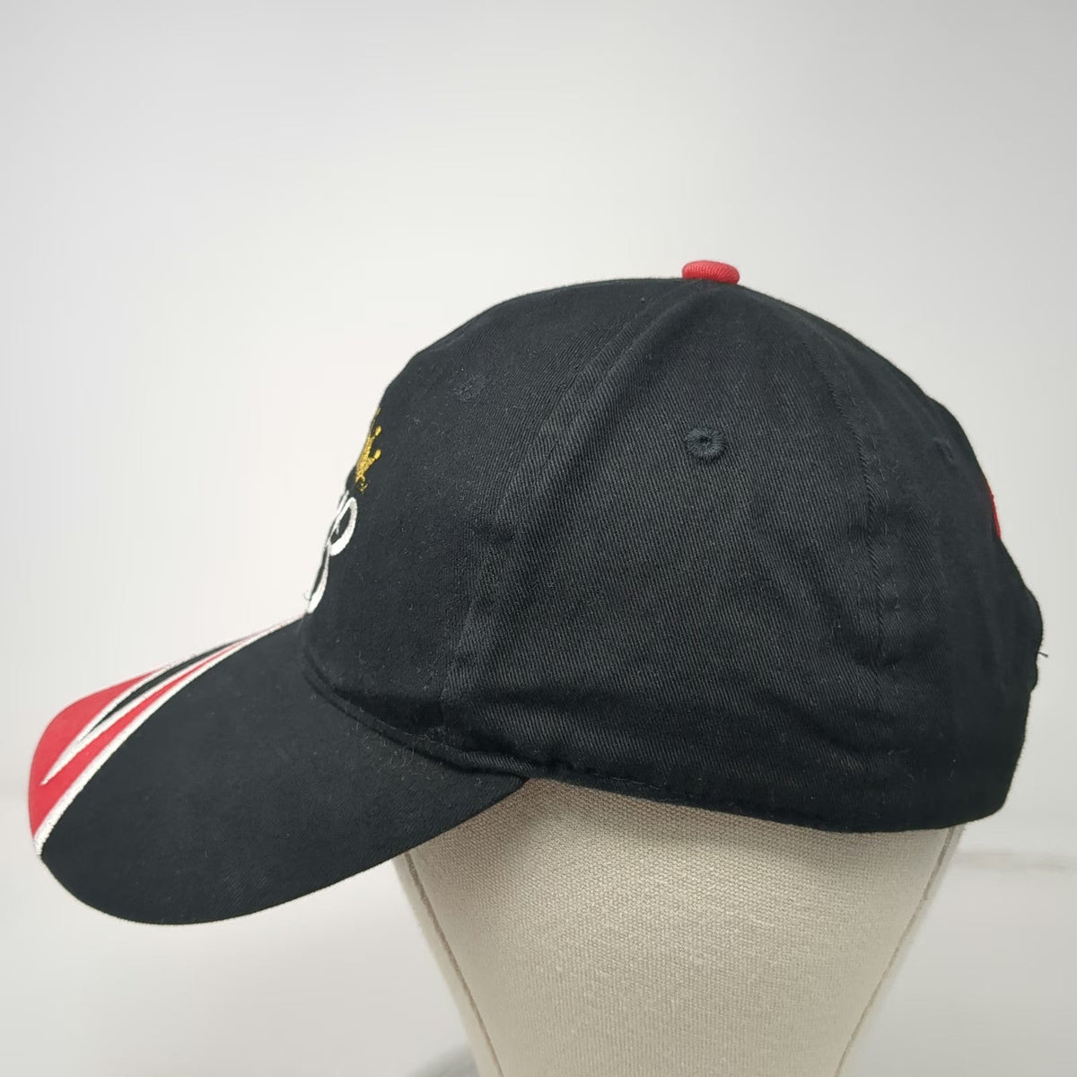 Winners Circle Baseball Cap Black One Size Budweiser Racing 8 Signature Hat