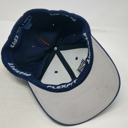 Port Authority Baseball Cap Blue XL Flexfit FA Engineering Logo Stretch Hat