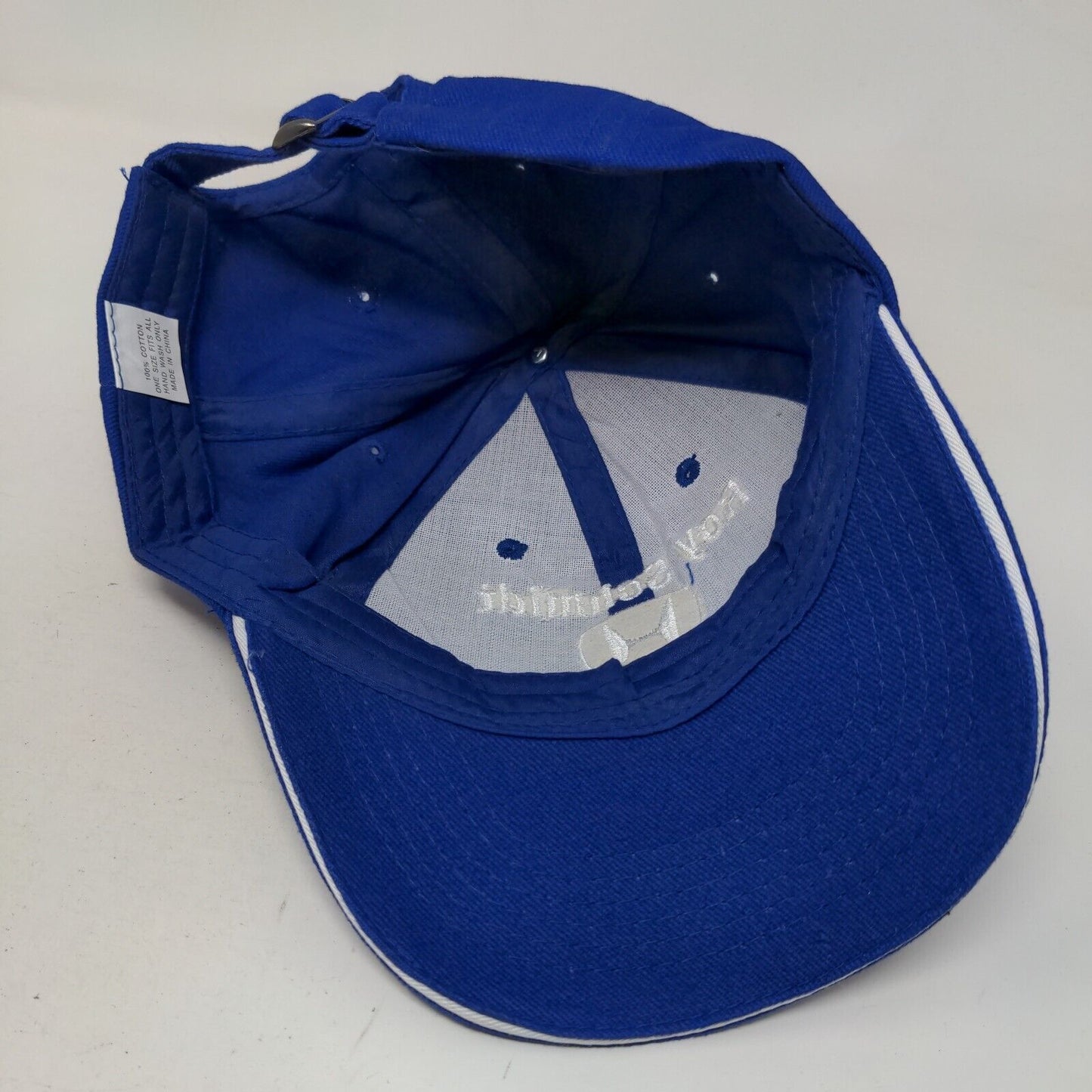 Roy Schmidt Honda Slideback Hat Blue OSFA Adjustable Embroidered 6 Panel