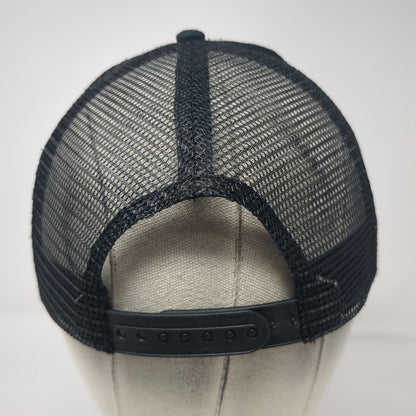 HIT Promo Trucker Hat Black One Size DirecTV Tonal Logo Mesh Snapback Cap