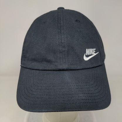 Nike Slideback Hat Black OSFM Adjustable Embroidered Swoosh Heritage86