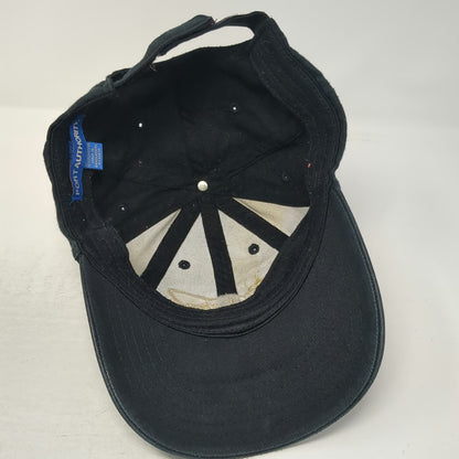 Port Authority Baseball Cap Black One Size Monroe Saints Hat Mesh Strapback