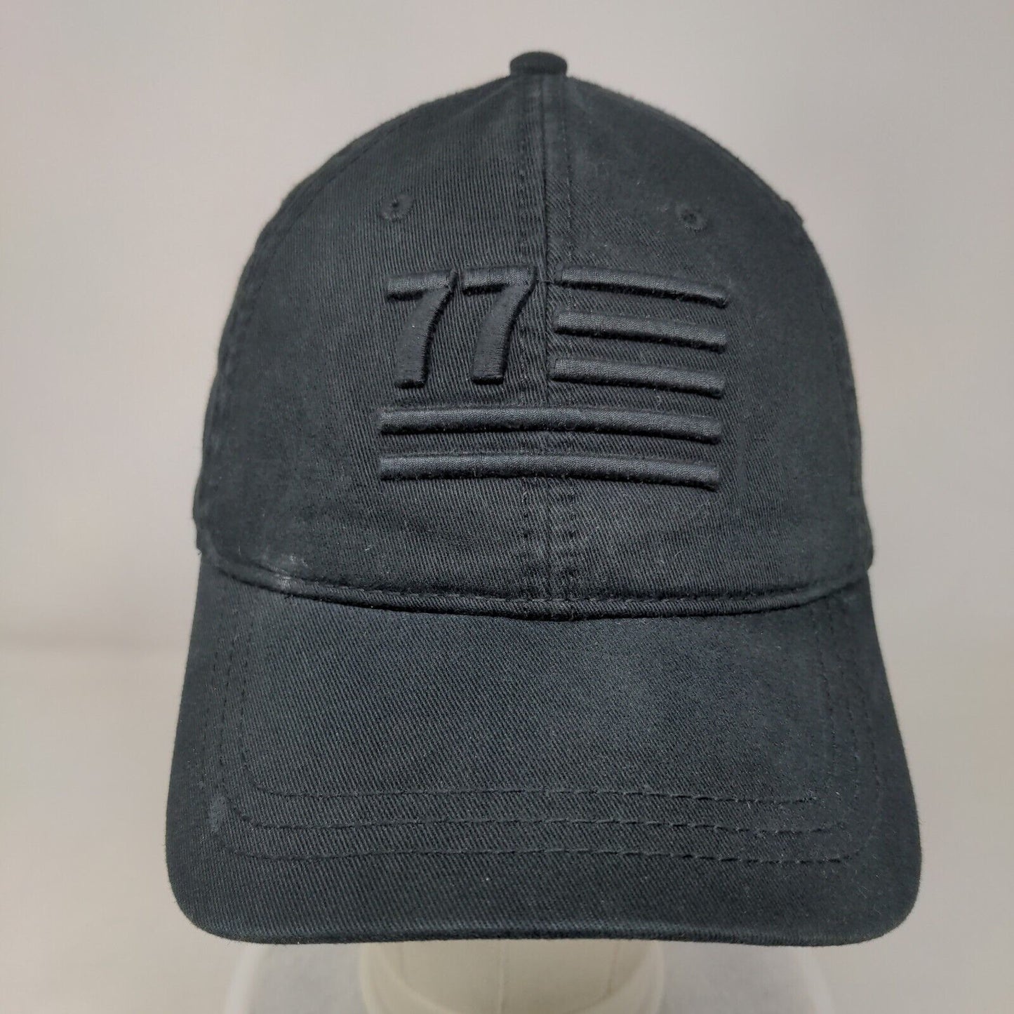 77 Flag Slideback Hat Black One Size 6 Panel American Eagle Outfitters