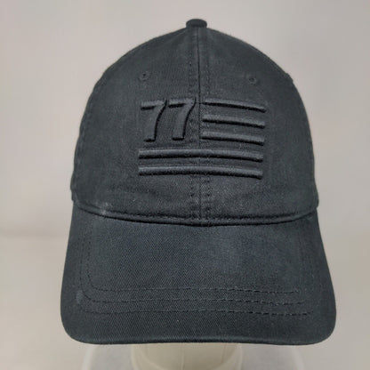 77 Flag Slideback Hat Black One Size 6 Panel American Eagle Outfitters