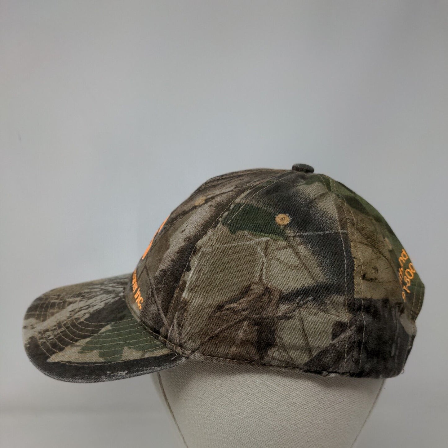 Southland Container Inc. Strapback Hat Camo One Size Embroidered Chipola