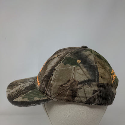Southland Container Inc. Strapback Hat Camo One Size Embroidered Chipola