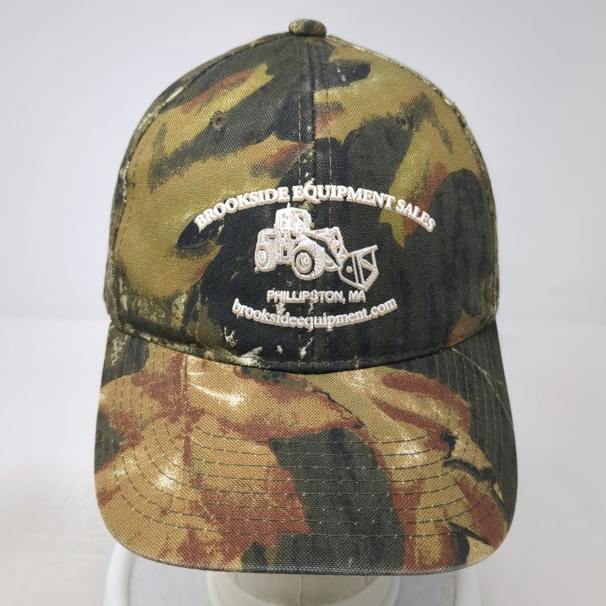 itronic Baseball Cap Green One Size Camo Brookside Equipment Sales Strapback hat