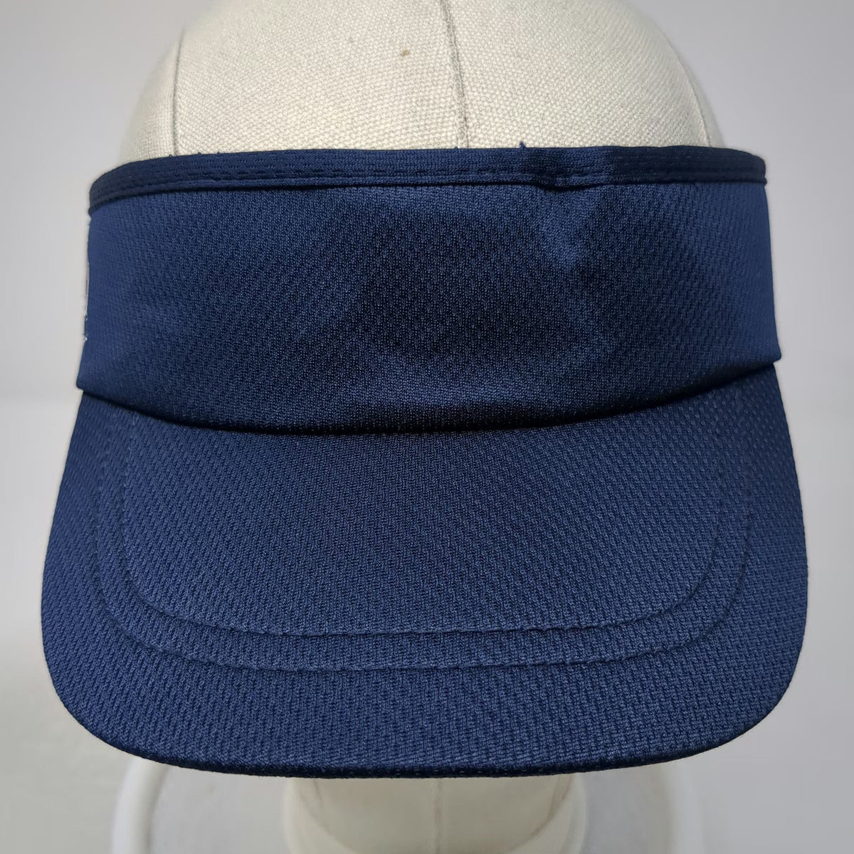 Headsweats Visor Blue One Size Elastic Back Performance Mesh Sweatband Hat