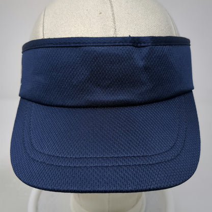 Headsweats Visor Blue One Size Elastic Back Performance Mesh Sweatband Hat