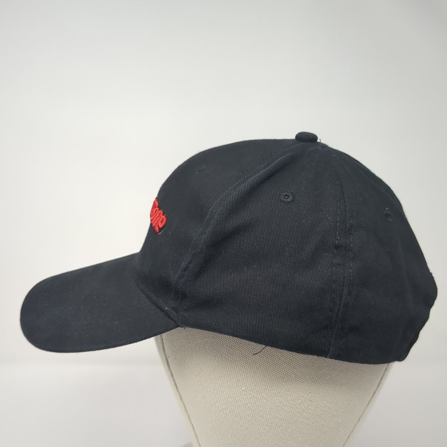 AutoZone Strapback Hat Black One Size Adjustable Embroidered 6 Panel