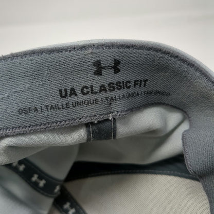 Under Armour Baseball Cap Gray Blue One Size USA Eagle Shield Strapback Hat