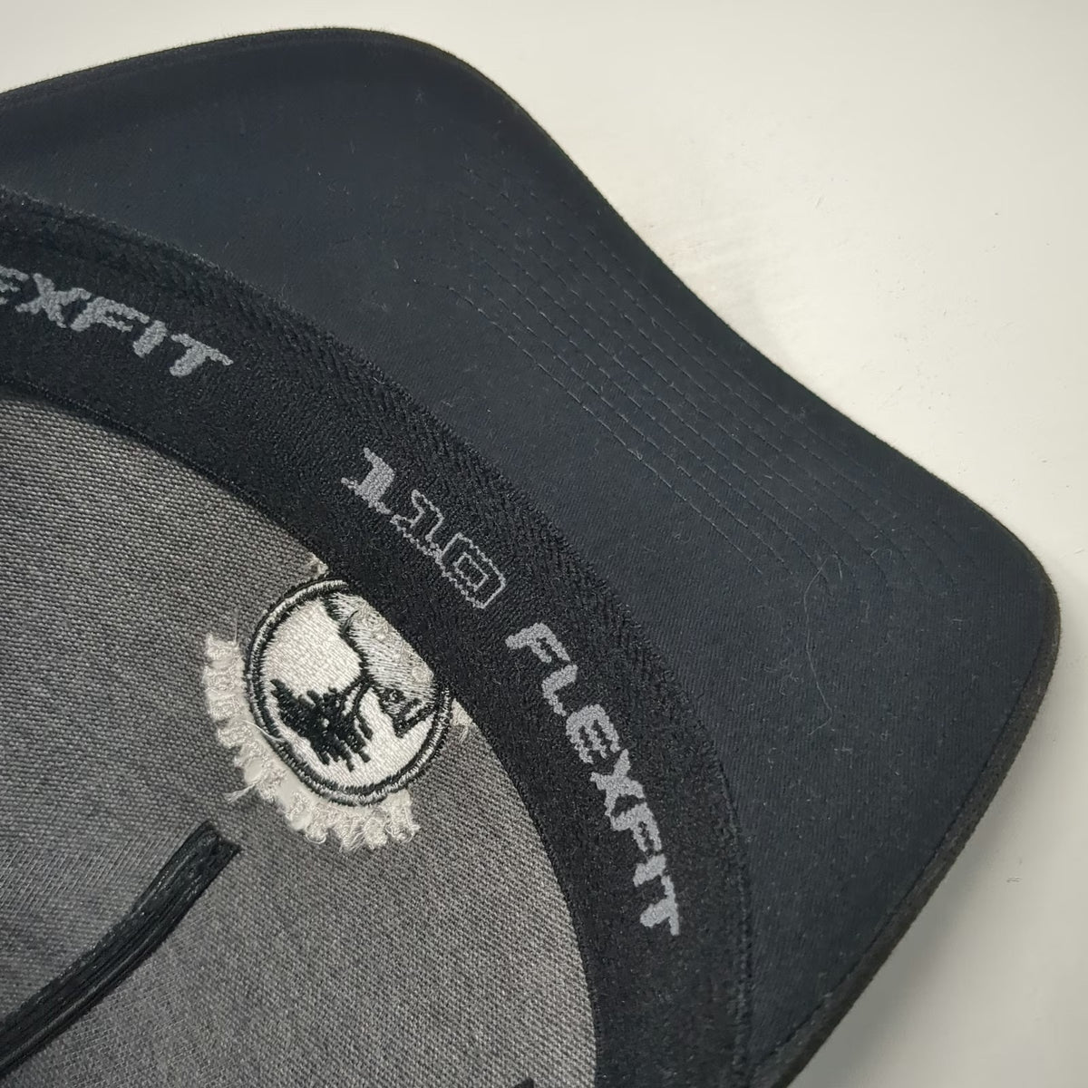 TravisMathew 5 Panel Black One Size Pebble Beach Golf Links Snapback Hat Stripes