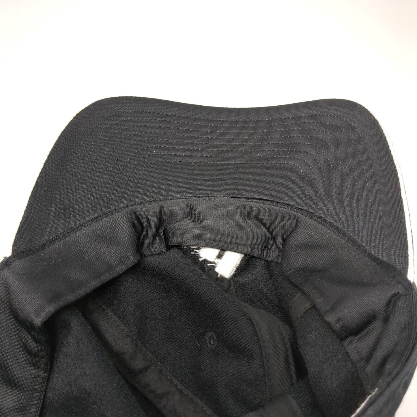Adidas Slideback Hat Black OSFA Embroidered Adjustable 3 Stripes