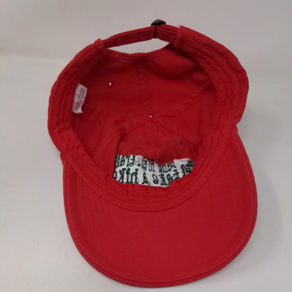 Pine Mtn Trail Take A Hike Fdr State Park Slideback Hat Red One Size Adjustable
