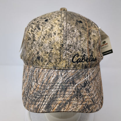 Cabela's Snapback Hat Camouflage OS Adjustable Embroidered W/Tags Mossy Oak