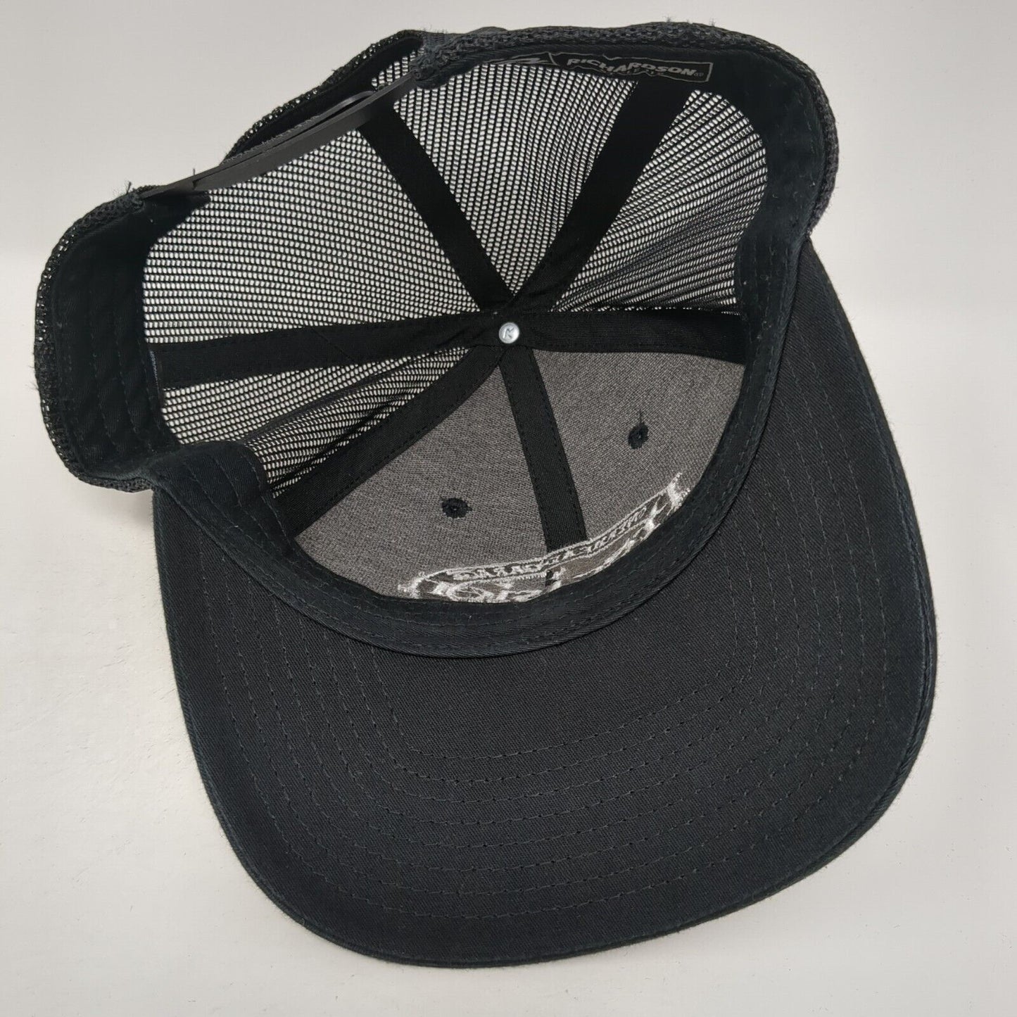 Precision Overhead Garage Door Service Trucker Hat Black One Size Mesh Back