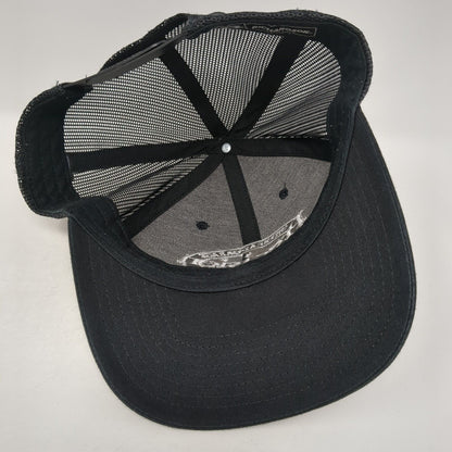 Precision Overhead Garage Door Service Trucker Hat Black One Size Mesh Back